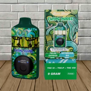 Flying Horse Stoner Blend THC Disposable 9g - Image 6