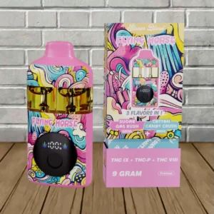 Flying Horse Stoner Blend THC Disposable 9g - Image 9