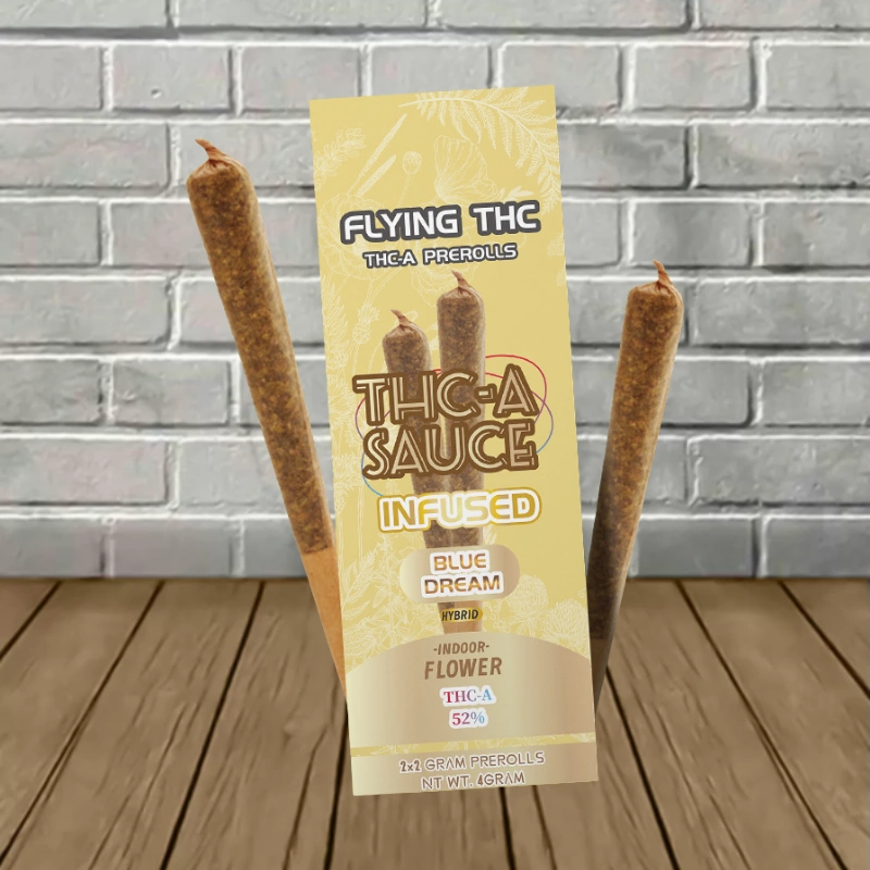 Flying Horse THCa Sauce Infused Prerolls 2g - Image 2