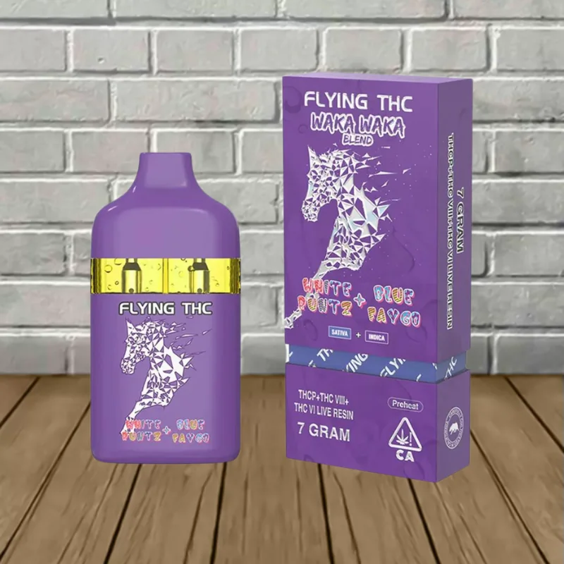 Flying THC Waka Waka Blend Disposable 7g — DISCONTINUED - Image 5