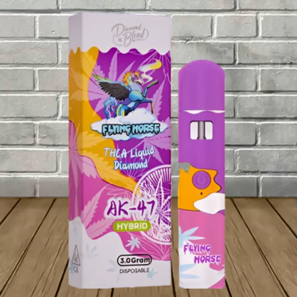 Flying Horse THCa Liquid Diamond Disposable 3g - Image 2
