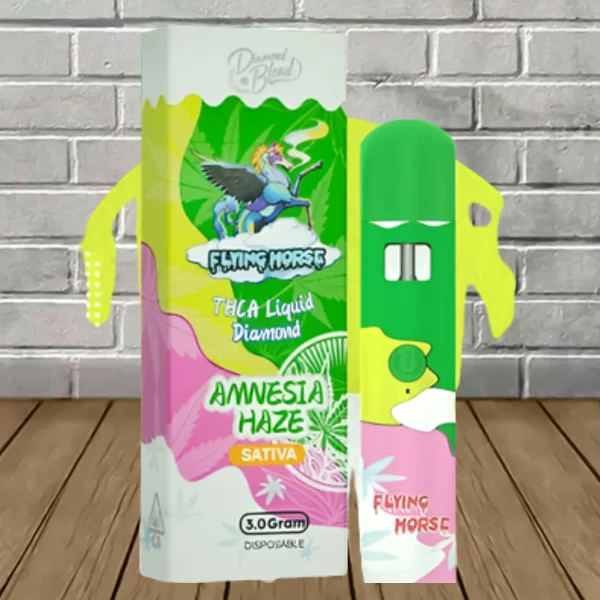 Flying Horse THCa Liquid Diamond Disposable 3g - Image 9