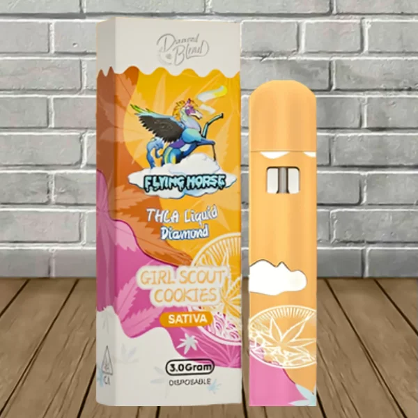 Flying Horse THCa Liquid Diamond Disposable 3g - Image 5