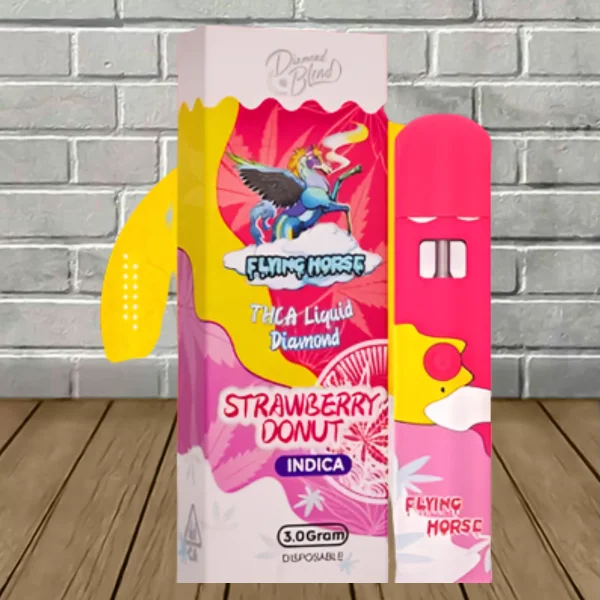 Flying Horse THCa Liquid Diamond Disposable 3g - Image 8