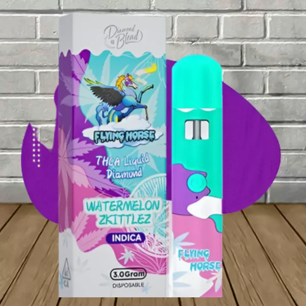 Flying Horse THCa Liquid Diamond Disposable 3g - Image 10