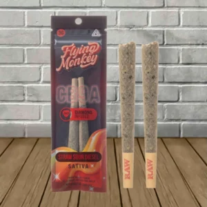 Flying Monkey Diamond Infused CB9a + THCp Prerolls 2ct