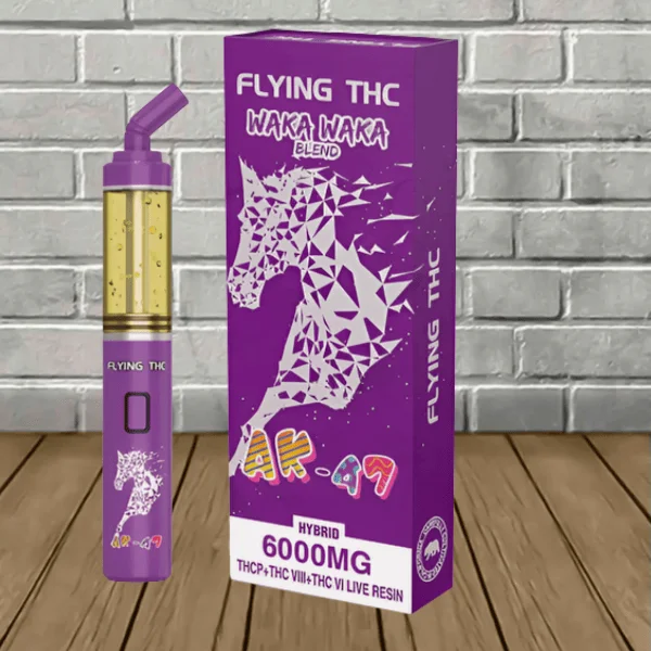 Flying THC Waka Waka Blend Disposable 6000mg — DISCONTINUED - Image 8