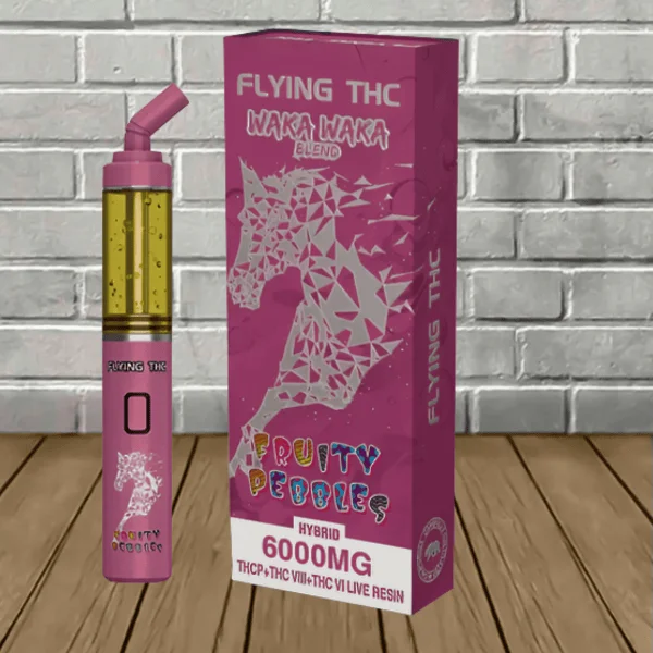 Flying THC Waka Waka Blend Disposable 6000mg — DISCONTINUED - Image 7