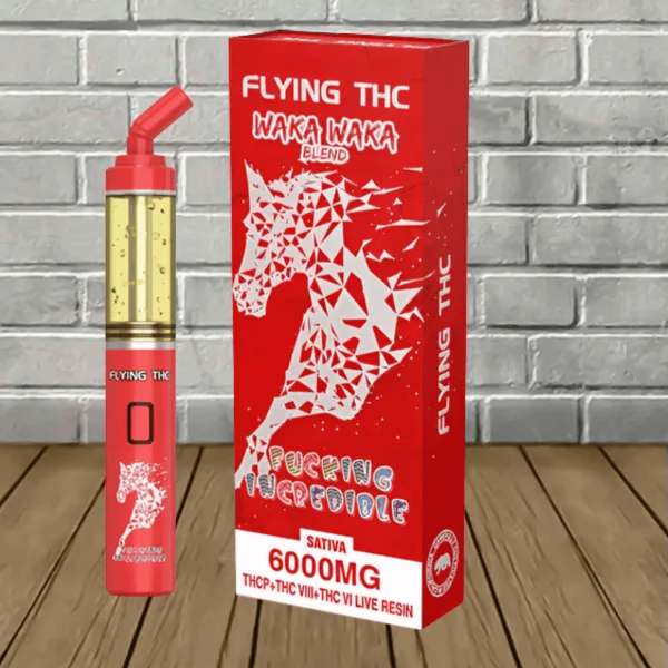 Flying THC Waka Waka Blend Disposable 6000mg — DISCONTINUED - Image 6