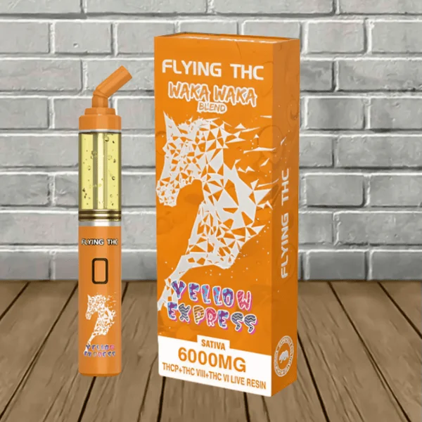 Flying THC Waka Waka Blend Disposable 6000mg — DISCONTINUED - Image 9