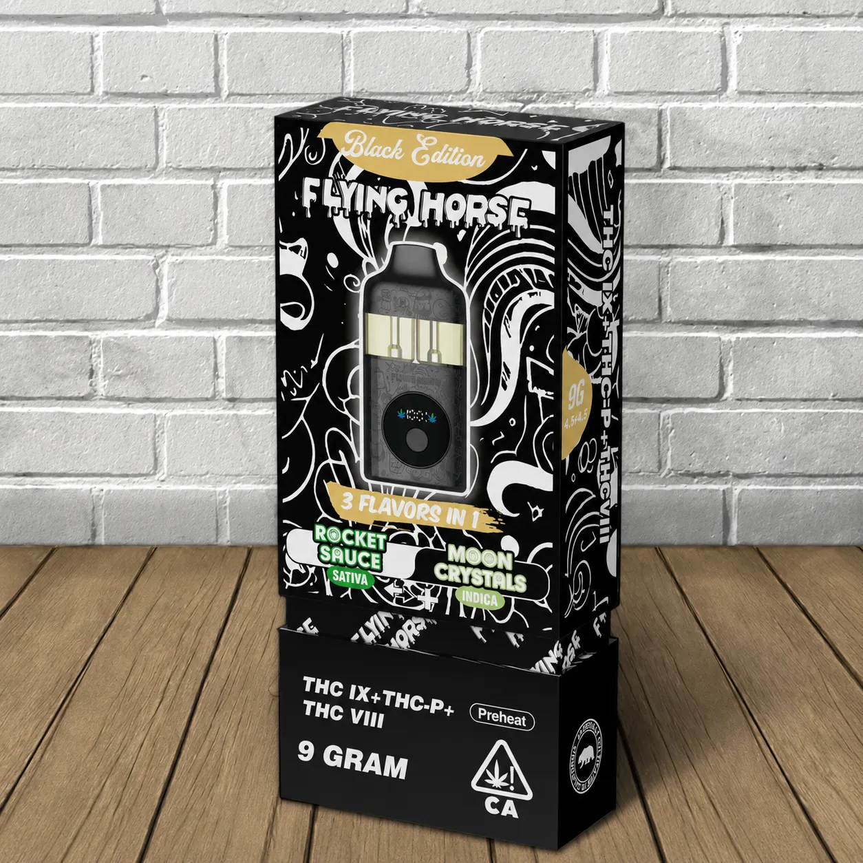 Flying Horse Stoner Blend Black Edition Disposable 9g