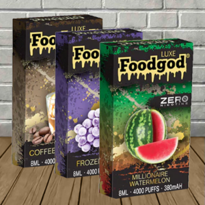 Foodgod Luxe Disposable Vape 4000 Puffs –DISCONTINUED