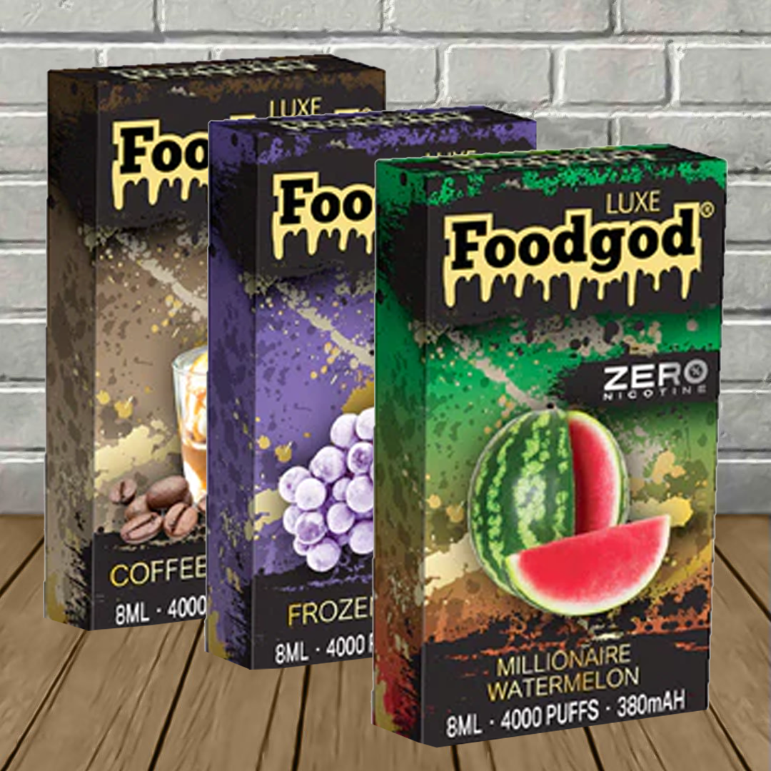 Foodgod Luxe Disposable Vape 4000 Puffs –DISCONTINUED