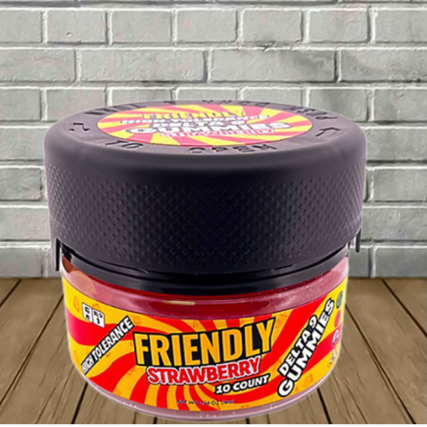Friendly Hemp High Tolerance Delta 9 Gummies 40mg - Image 2