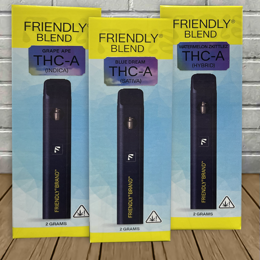 Friendly Hemp THCa Disposable 2g