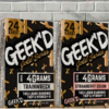 GEEK’D Extracts 24k Gold Series THCa + THCp Disposable 4g