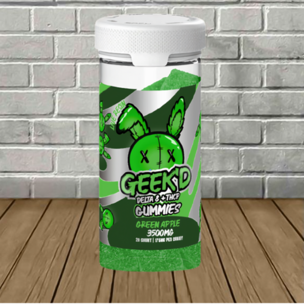 GEEK’D Extracts D8 + THCp Gummies 3500mg - Image 2