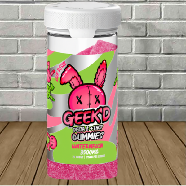 GEEK’D Extracts D8 + THCp Gummies 3500mg - Image 5
