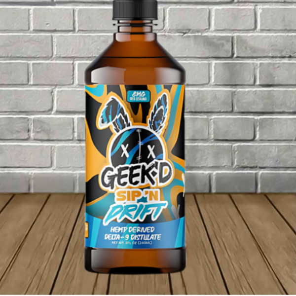GEEK’D Extracts Sip ‘N Drift D9 Syrup 800mg - Image 2