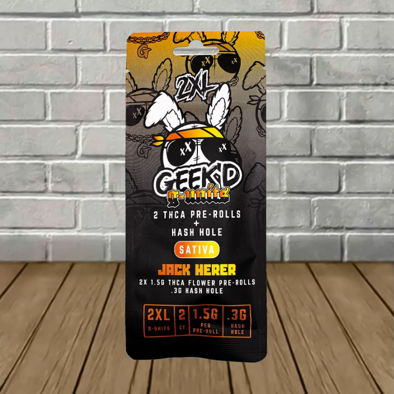 Geek’d 2XL THCa G-UNIT Hash Hole 3.6g - Image 3