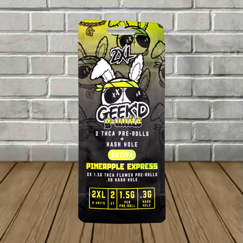 Geek’d 2XL THCa G-UNIT Hash Hole 3.6g - Image 5