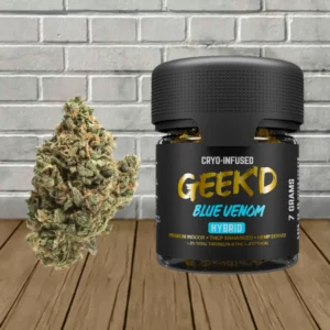 Alternative view of Geek’d Cryo Infused THCp Flower 7g