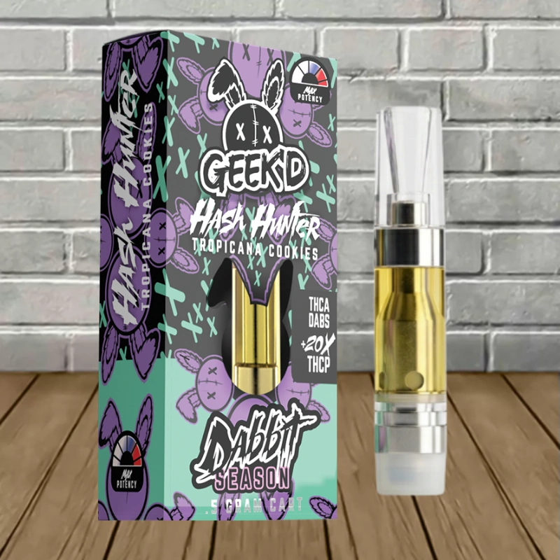 Geek’d Extracts Dabbit Season THCa | THCp 20x Cart 0.5g - Image 3