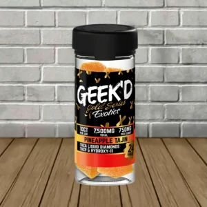 Geek’d Gold Series Exotics THCa + THCp Tajin Gummies