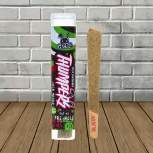Alternative view of Geek’d Thumpers THCa Preroll 1.5g