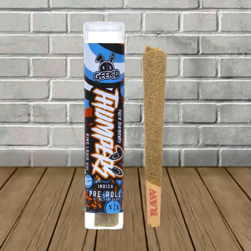 Geek’d Thumpers THCa Preroll 1.5g