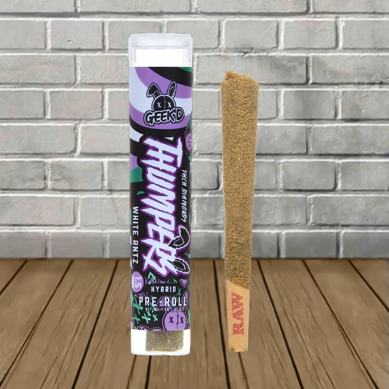 Geek’d Thumpers THCa Preroll 1.5g - Image 4