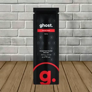 Alternative view of Ghost Infused Hash CBG Kief Pre Roll 2ct