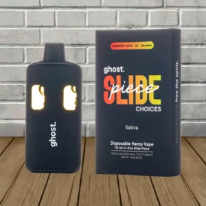 Alternative view of Ghost Slide Piece Choices THCa | THCp | D10 Disposable 7g