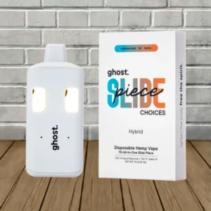 Alternative view of Ghost Slide Piece Choices THCh | THCp | D10 Disposable 7g