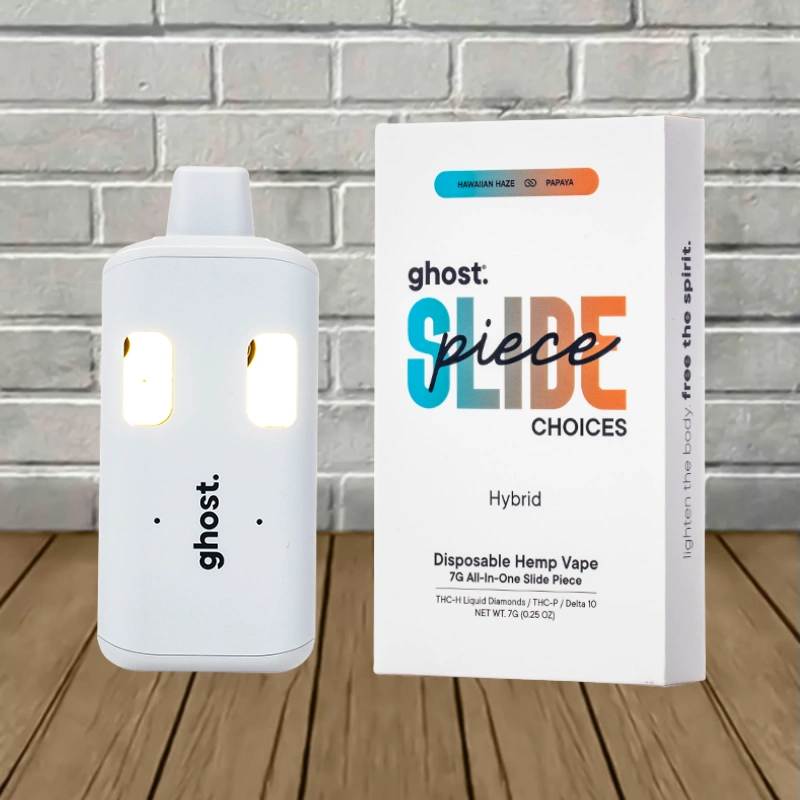 Ghost Slide Piece Choices THCh | THCp | D10 Disposable 7g - Image 2