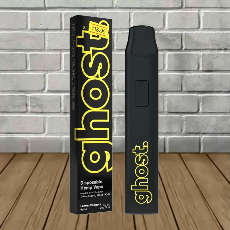 Ghost Emerald Blend THCH Disposable Hemp Vape - Image 2