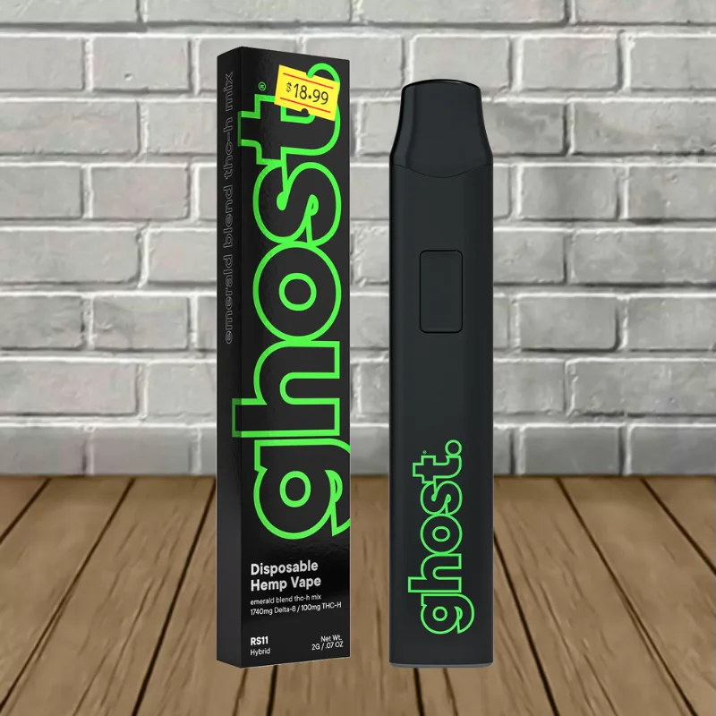 Ghost Emerald Blend THCH Disposable Hemp Vape - Image 3