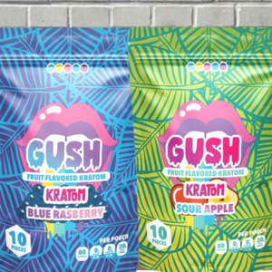 Gush Fruit Flavored Kratom Extract Gummies 200mg — DISCONTINUED