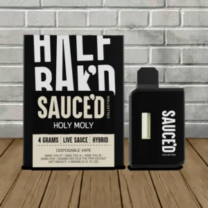 Alternative view of Half Bak’d Live Sauce THCa | THCp 4g Disposable