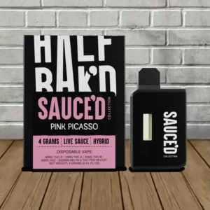 Half Bak’d Live Sauce THCa | THCp 4g Disposable - Image 4