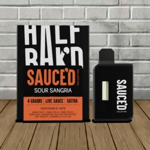 Half Bak’d Live Sauce THCa | THCp 4g Disposable