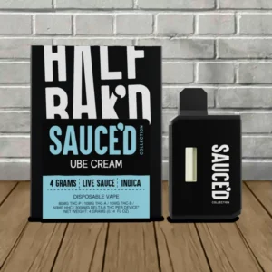 Half Bak’d Live Sauce THCa | THCp 4g Disposable - Image 6
