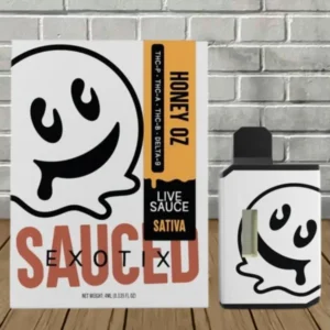 Alternative view of Half Bak’d Sauce’d Exotix Disposable 4g