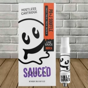 Alternative view of Half Bak’d Sauce’d Exotix Vape Cartridge 2g