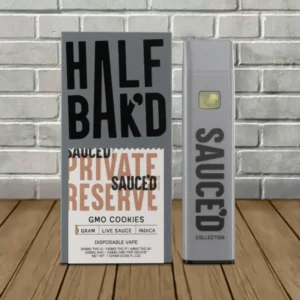 Alternative view of Half Bak’d Sauce’d Private Reserve Vape 1g