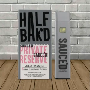 Half Bak’d Sauce’d Private Reserve Vape 1g - Image 3