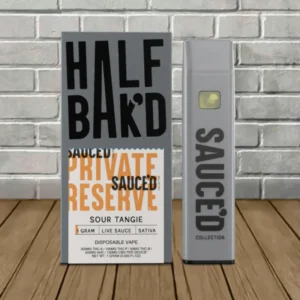 Half Bak’d Sauce’d Private Reserve Vape 1g - Image 4