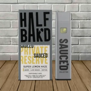 Half Bak’d Sauce’d Private Reserve Vape 1g - Image 6