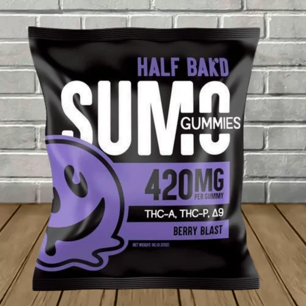 Half Bak’d Sumo Blend Gummies 420mg | 2ct - Image 6
