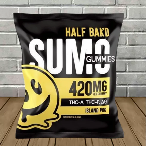 Half Bak’d Sumo Blend Gummies 420mg | 2ct - Image 5